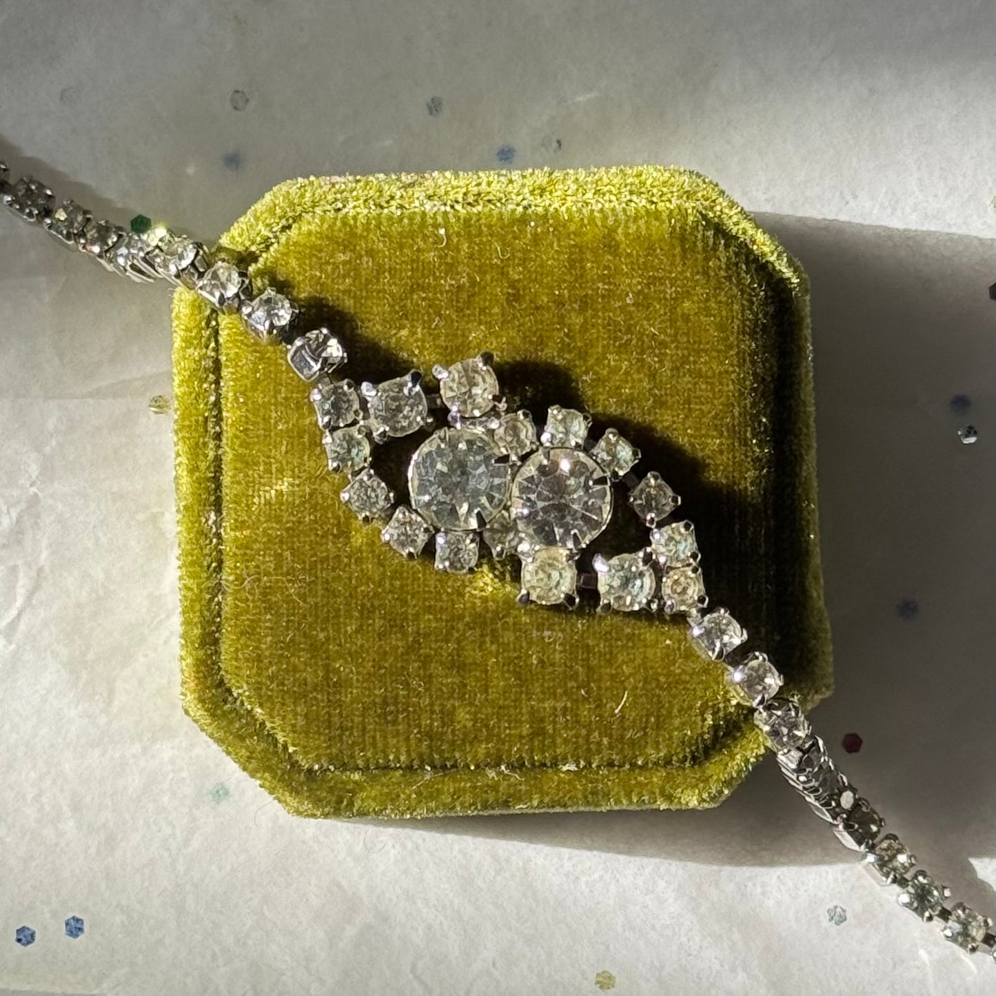 Vintage Rhinestone Bracelet