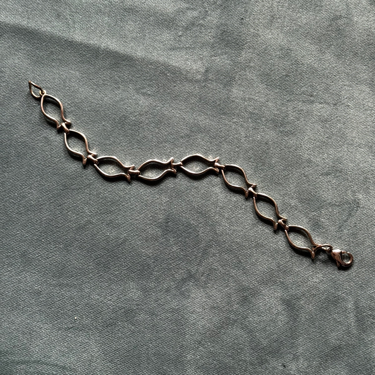 Vintage Silver Fish Bracelet