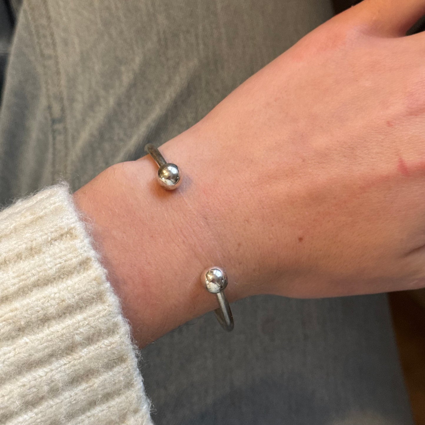 Vintage Silver Cuff Bracelet