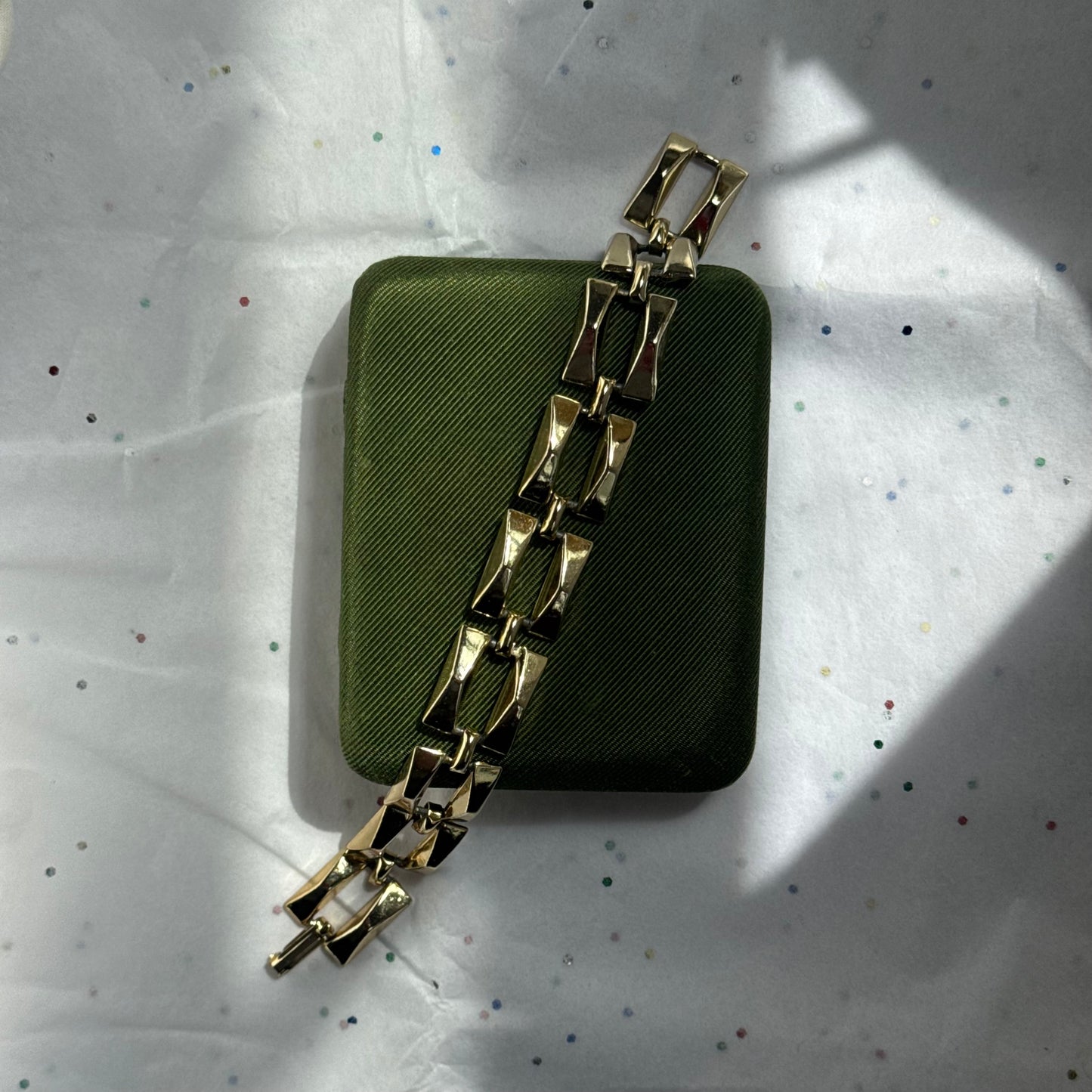 Vintage Gold Chain Bracelet