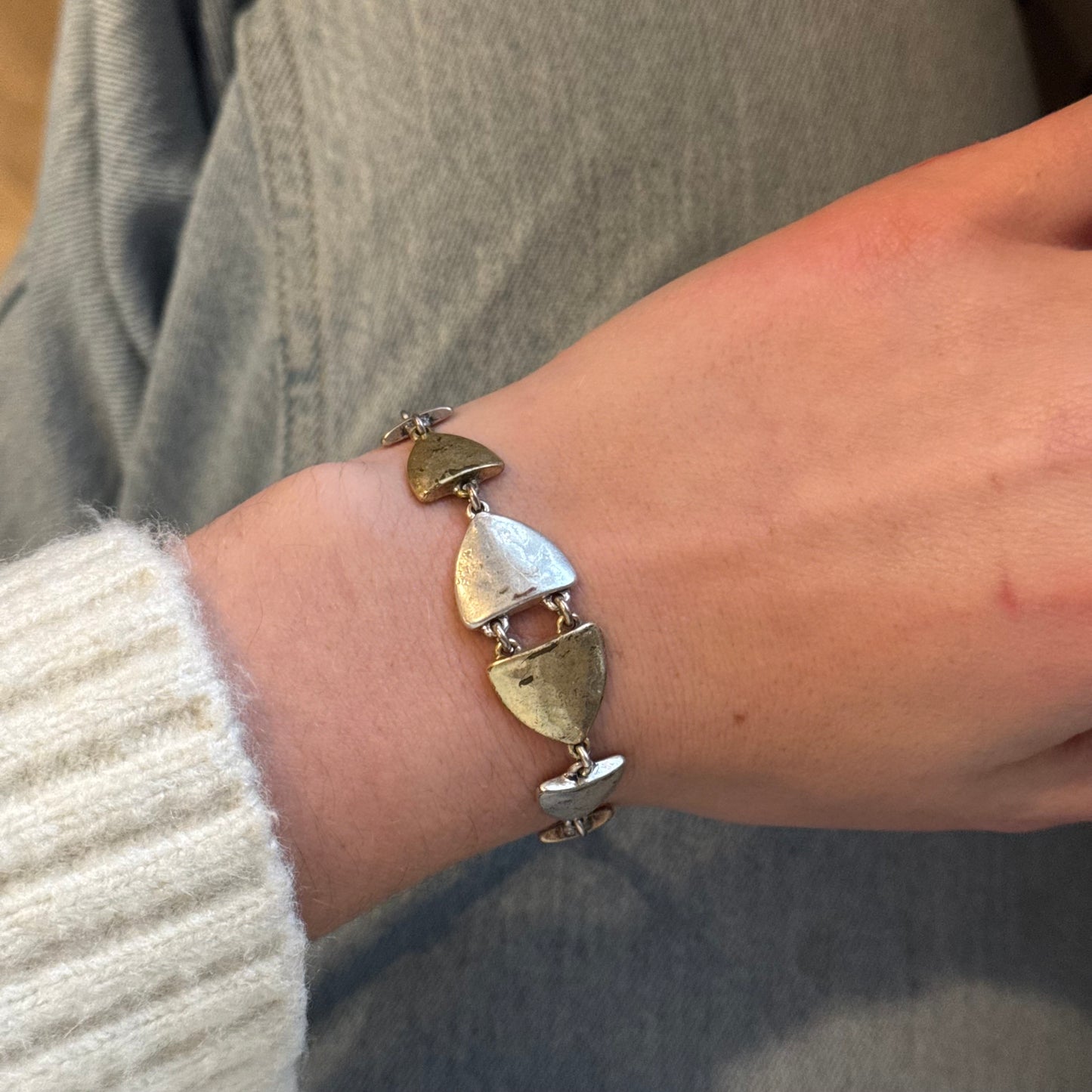 Vintage Two Tone Bracelet