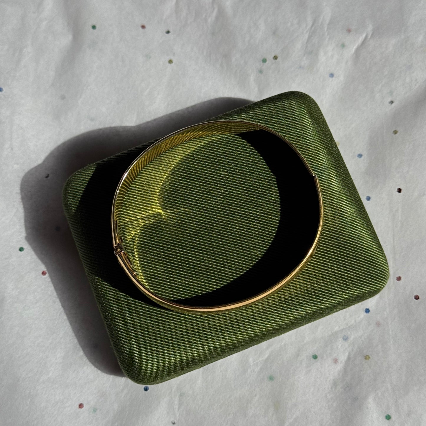 Vintage Gold Bangle Bracelet