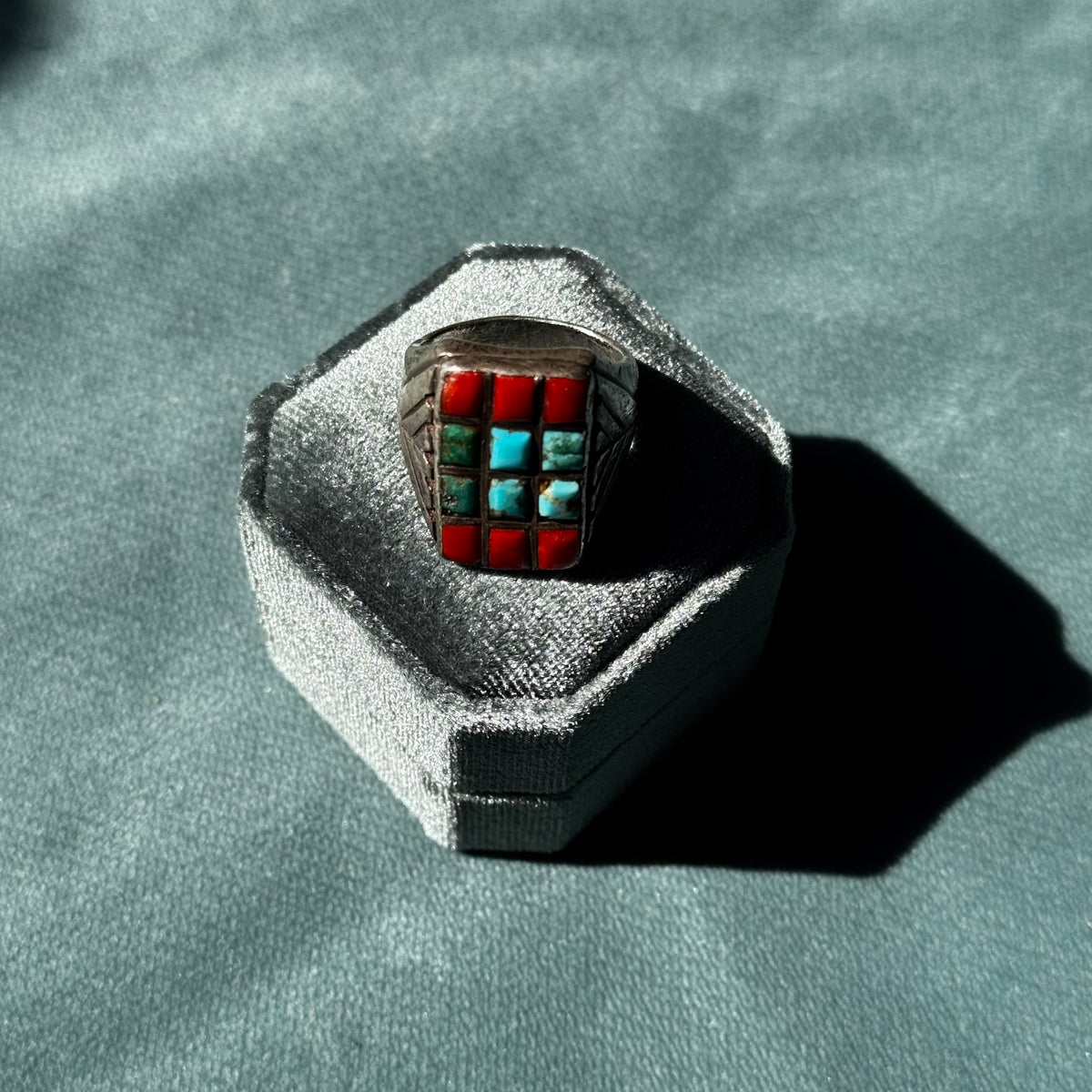 Vintage Turquoise Sterling Silver Ring