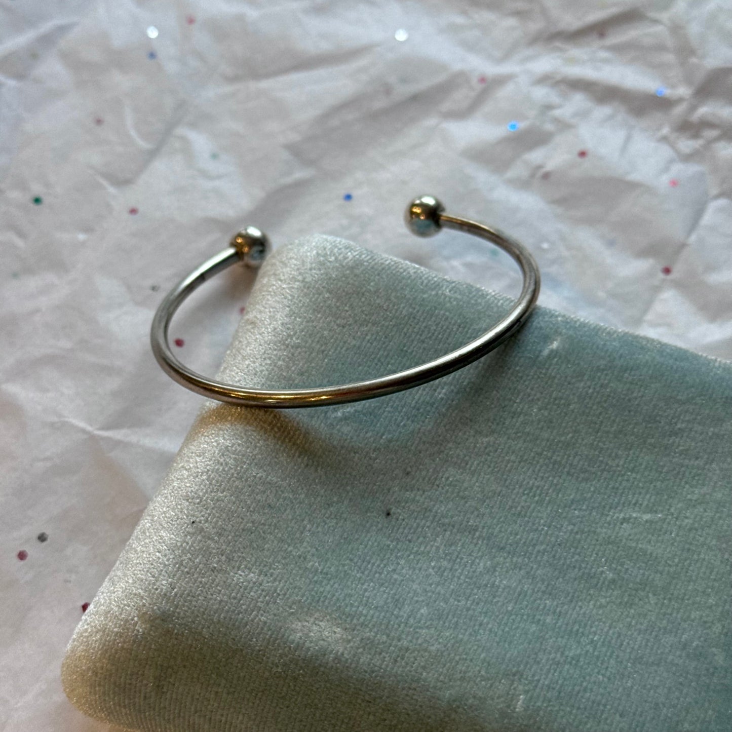 Vintage Silver Cuff Bracelet