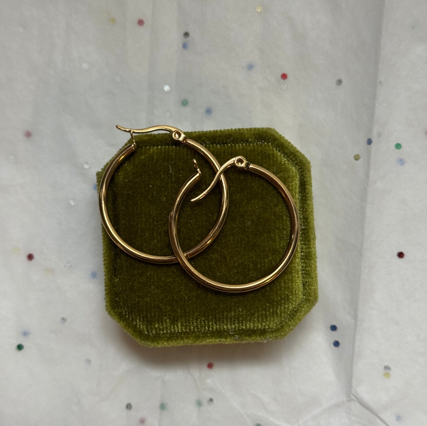 Gold Hoop Earrings