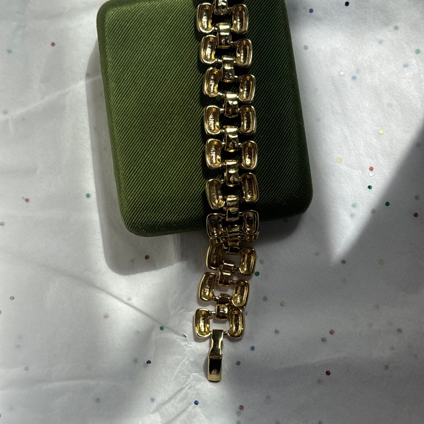Vintage Gold Panther Chain Bracelet