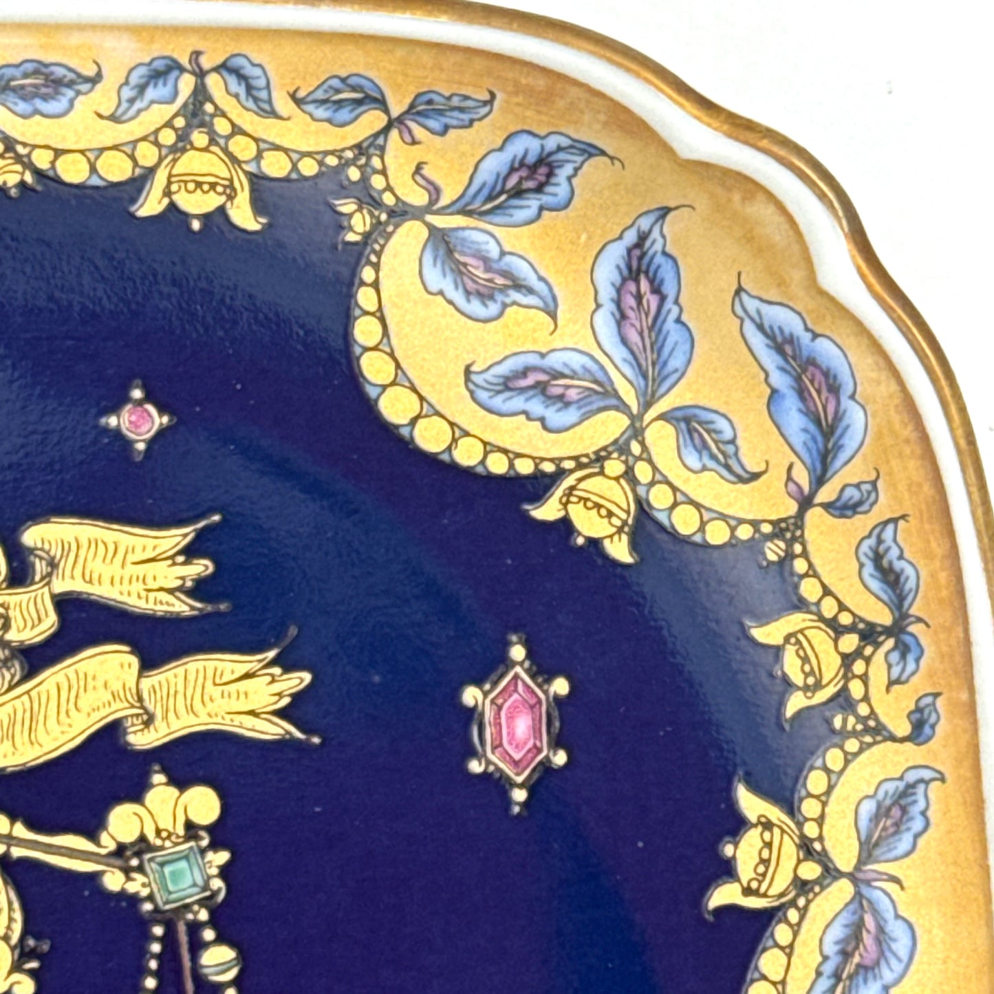 Vintage Hutschenreuther Porcelain Sign of the Zodiac Leo by Ole Winther Dish