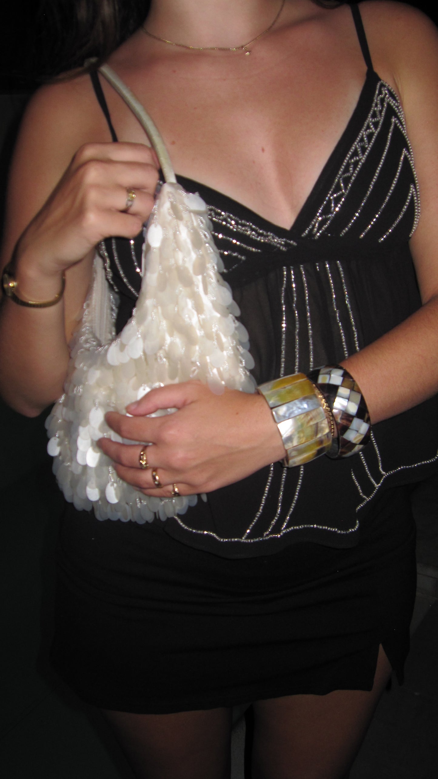 Shell Stretch Bracelet - Sourced in Greece