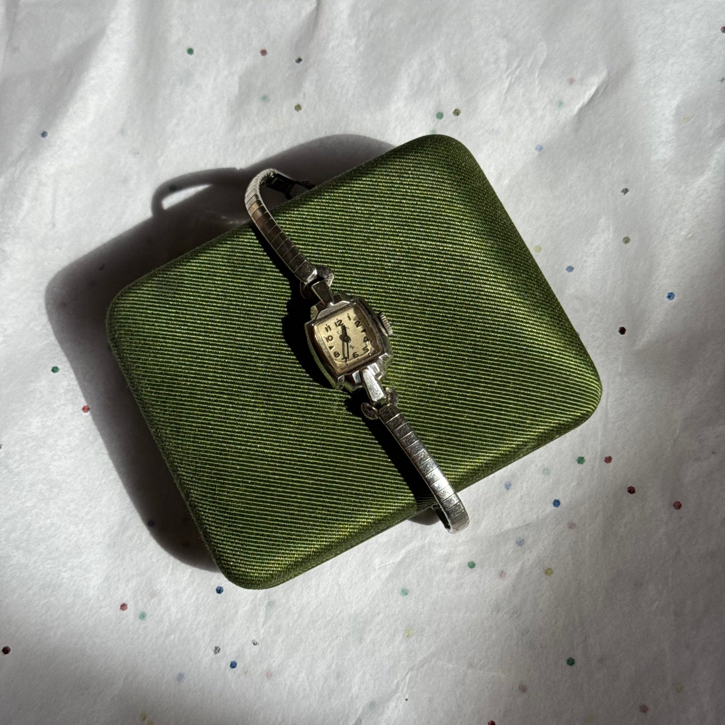 Vintage Silver Elgin Watch