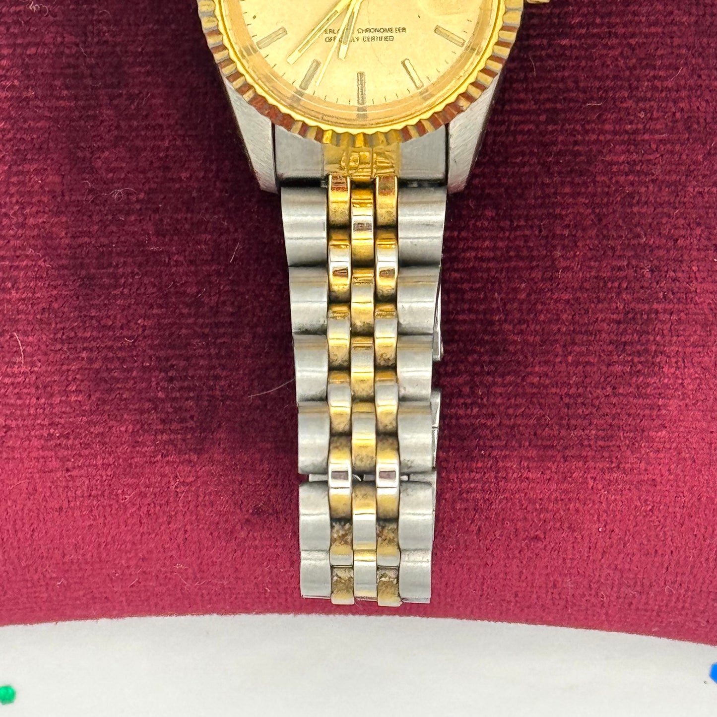 Vintage Two Tone Replica Rolex Watch