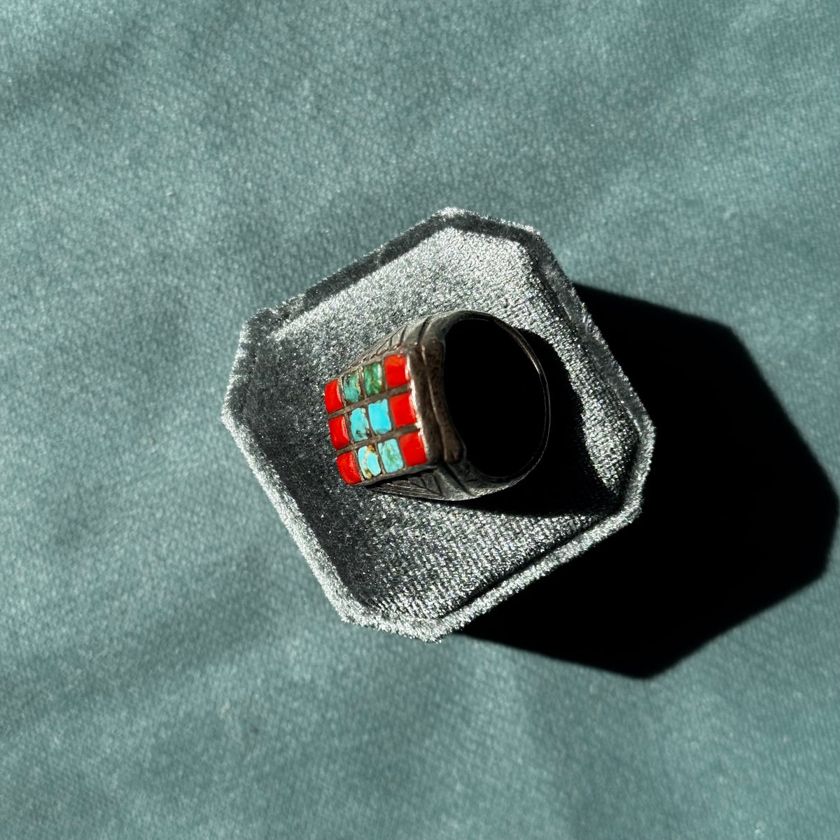 Vintage Turquoise Sterling Silver Ring