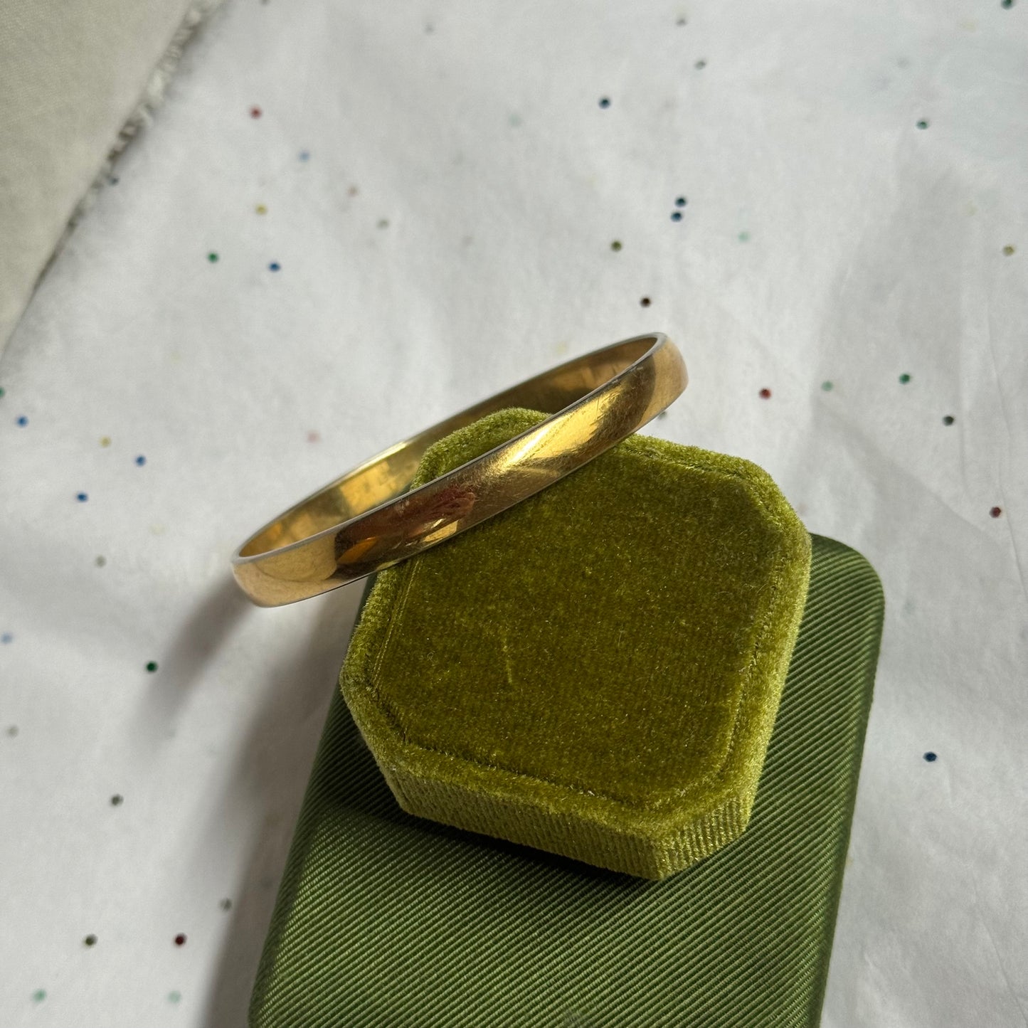 Vintage Gold Bangle Bracelet