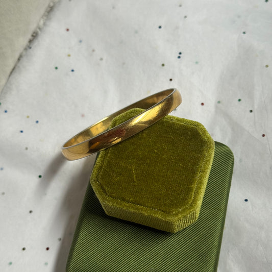 Vintage Gold Bangle Bracelet