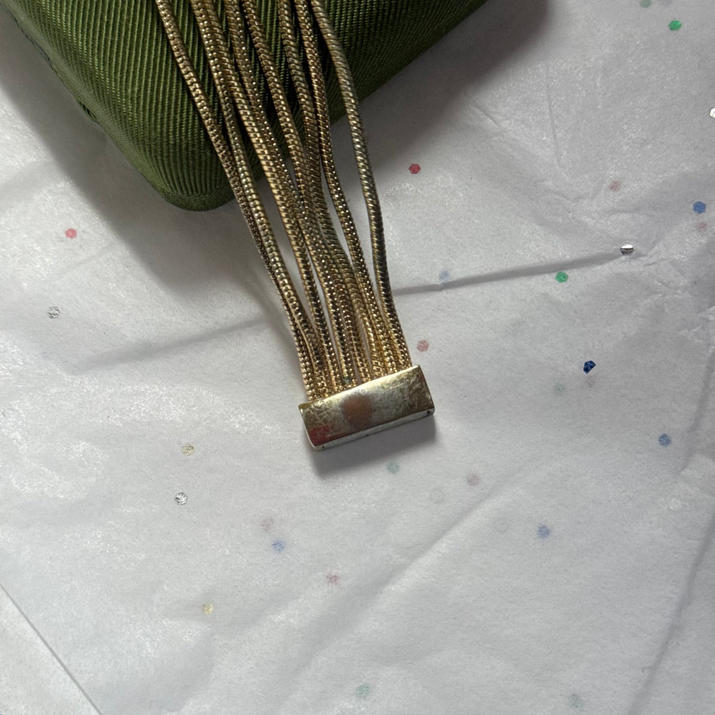 Vintage Layered Gold Bracelet