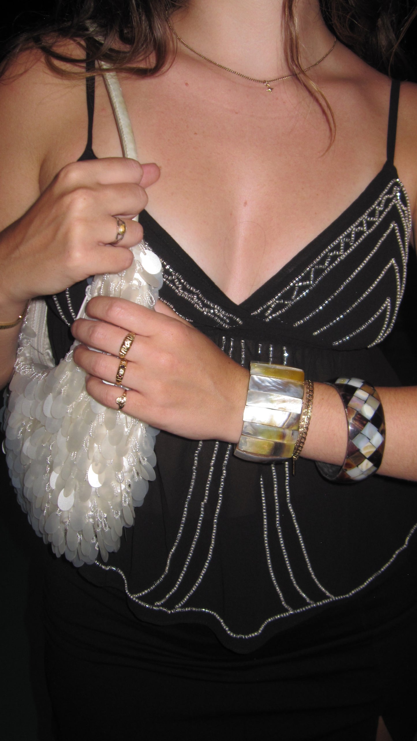 Shell Stretch Bracelet - Sourced in Greece