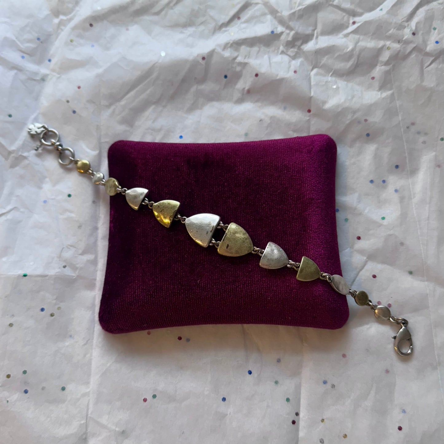 Vintage Two Tone Bracelet