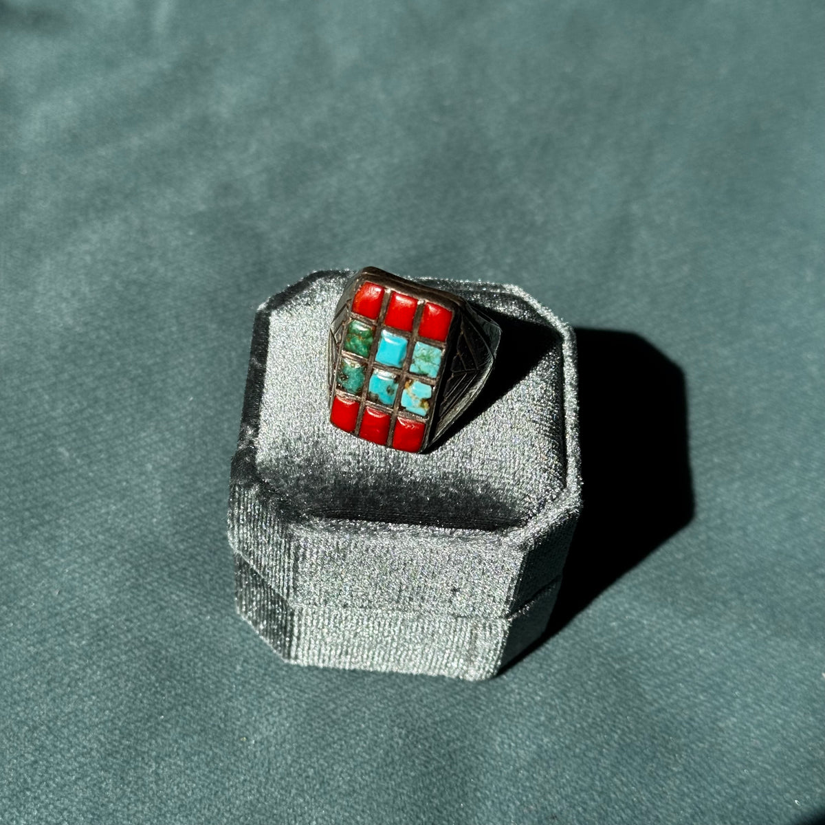 Vintage Turquoise Sterling Silver Ring