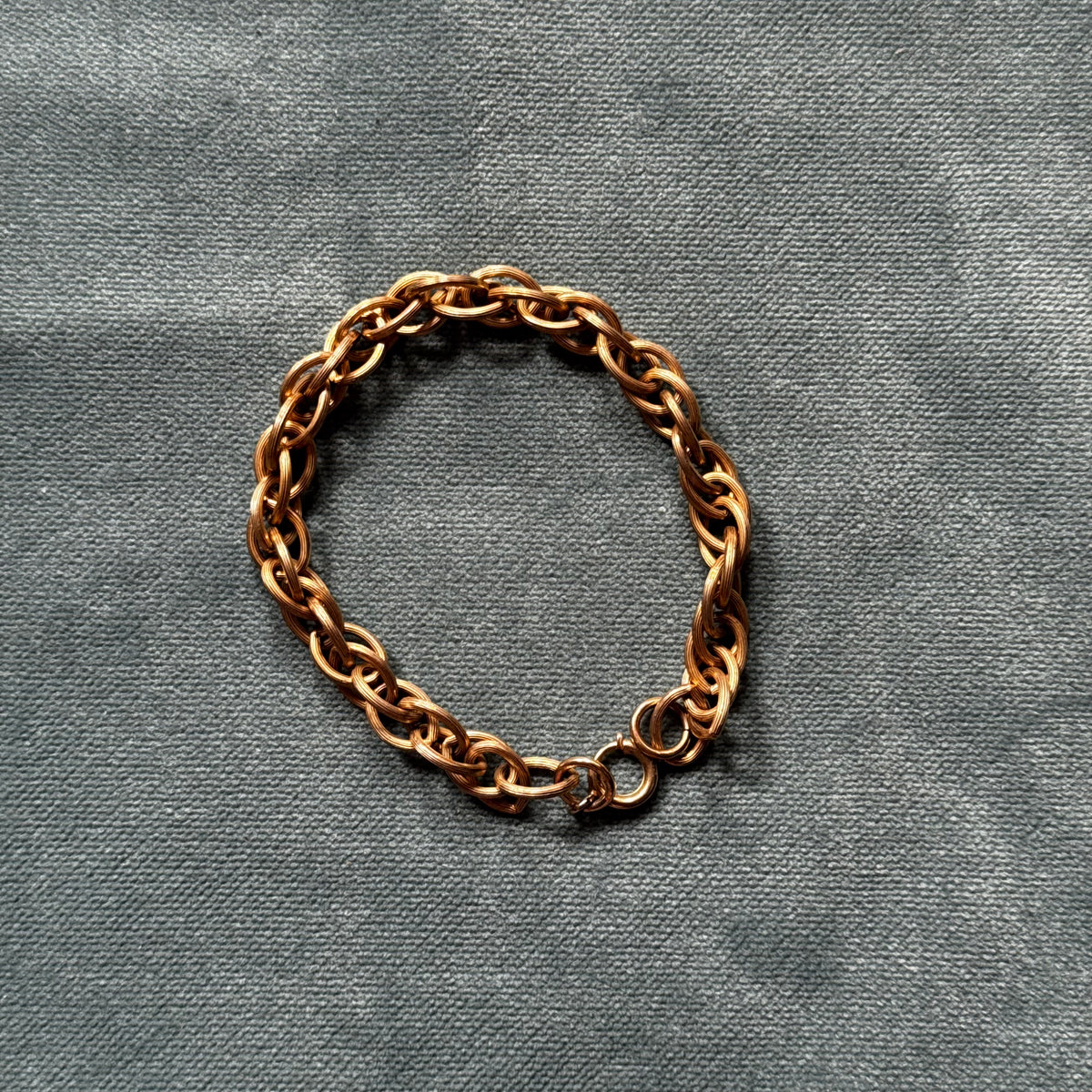 Vintage Gold Chain Bracelet