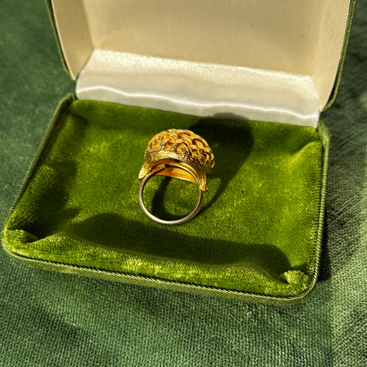 Vintage Gold Woven Ring
