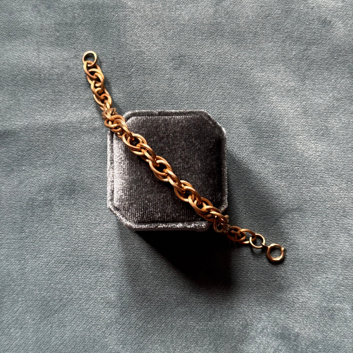 Vintage Gold Chain Bracelet