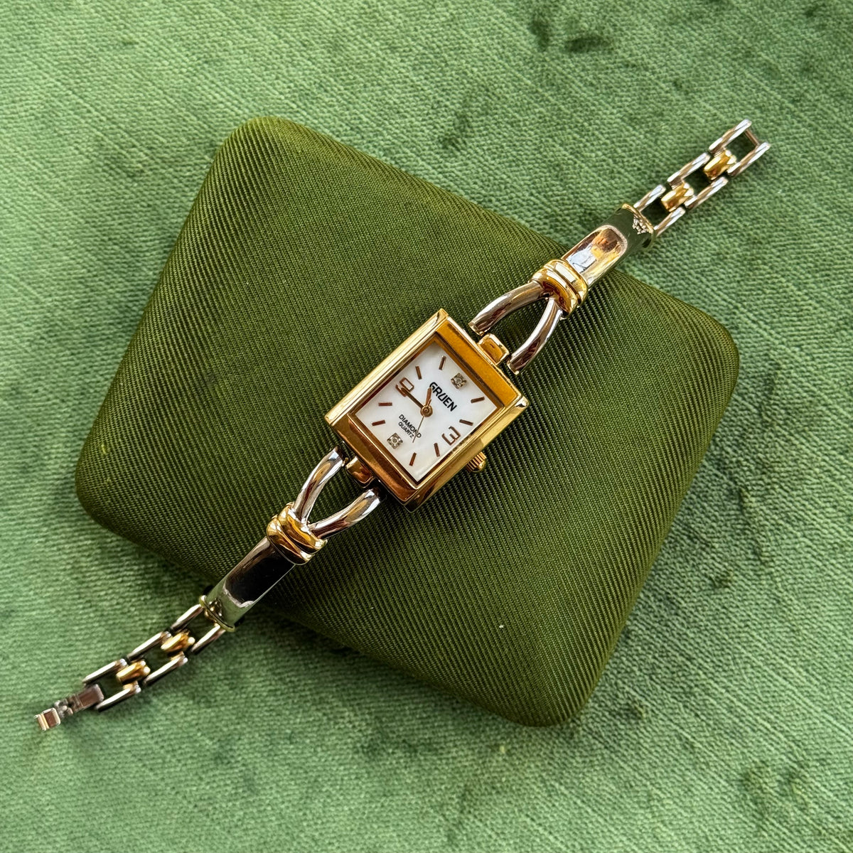 Vintage Two-Tone Gruen Watch