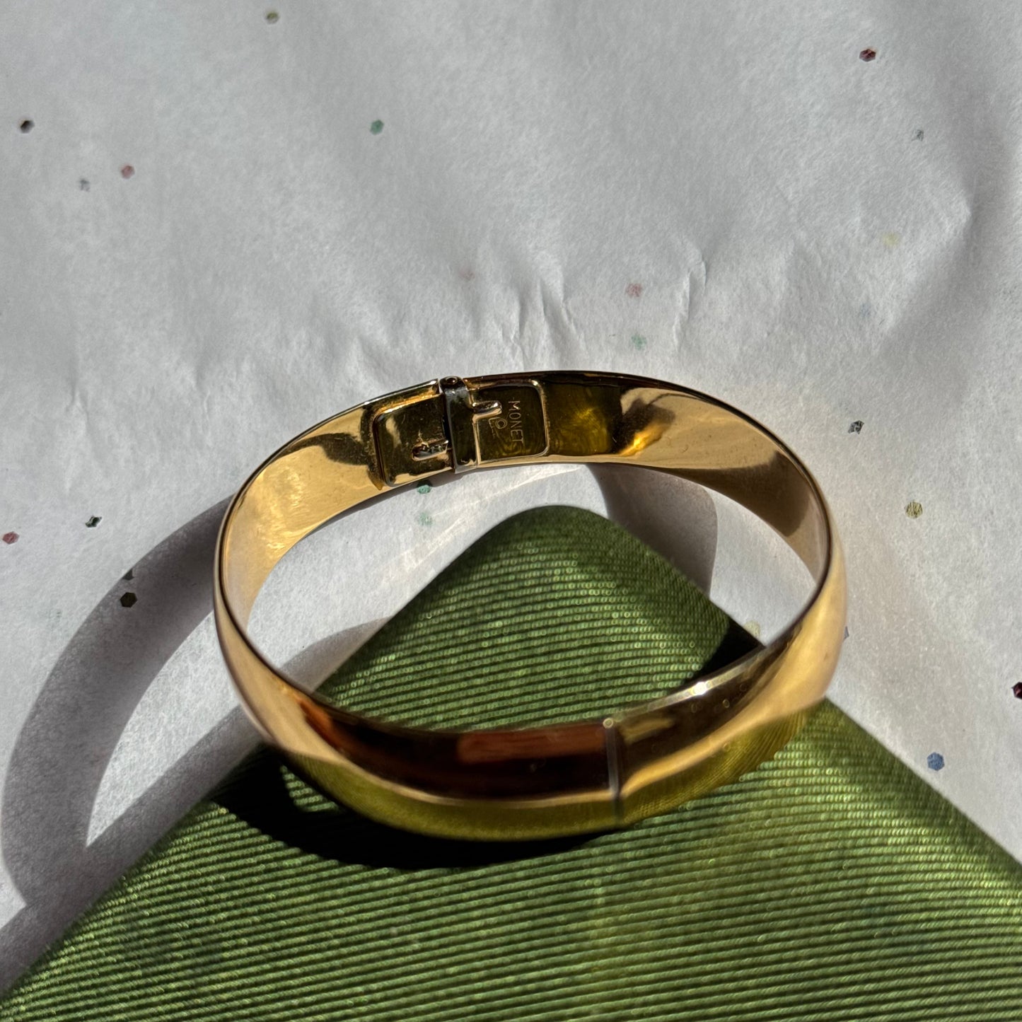 Vintage Gold Bangle Bracelet