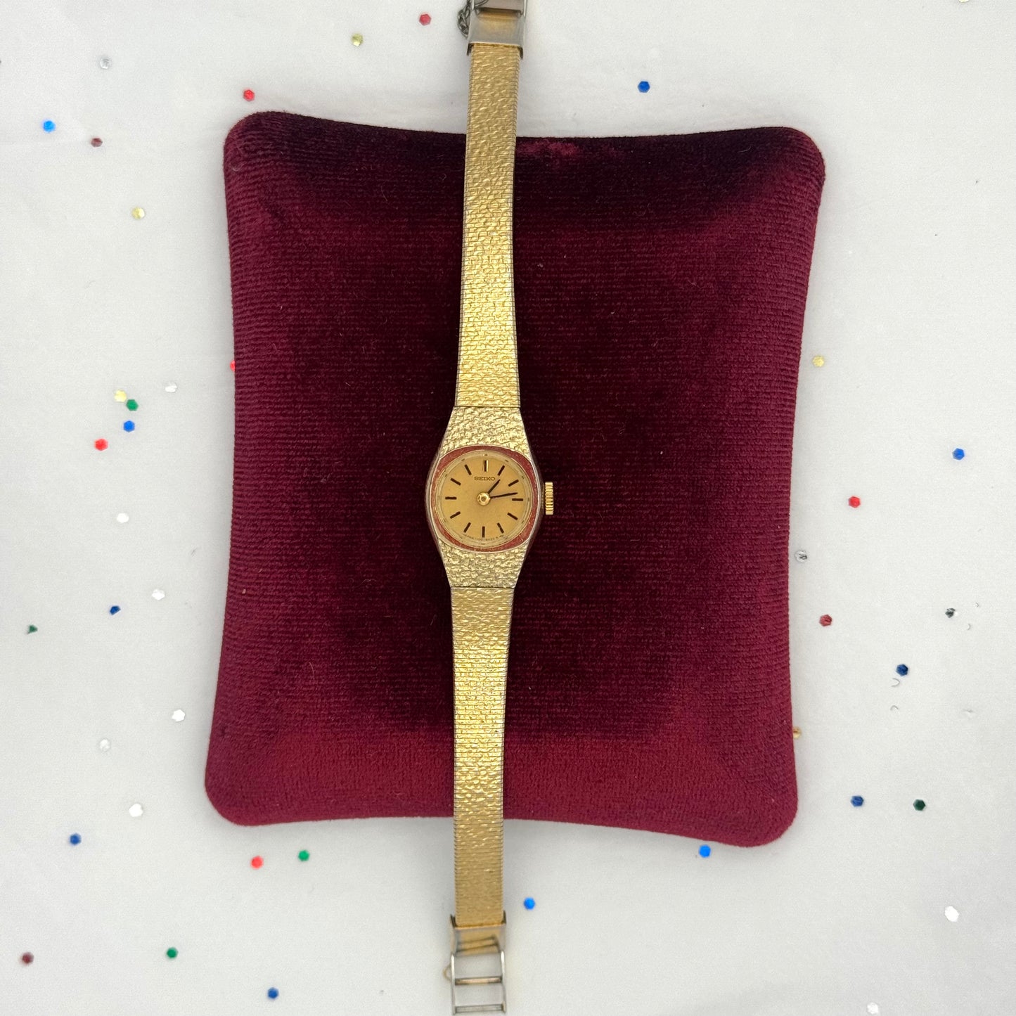 Vintage Gold Seiko Watch