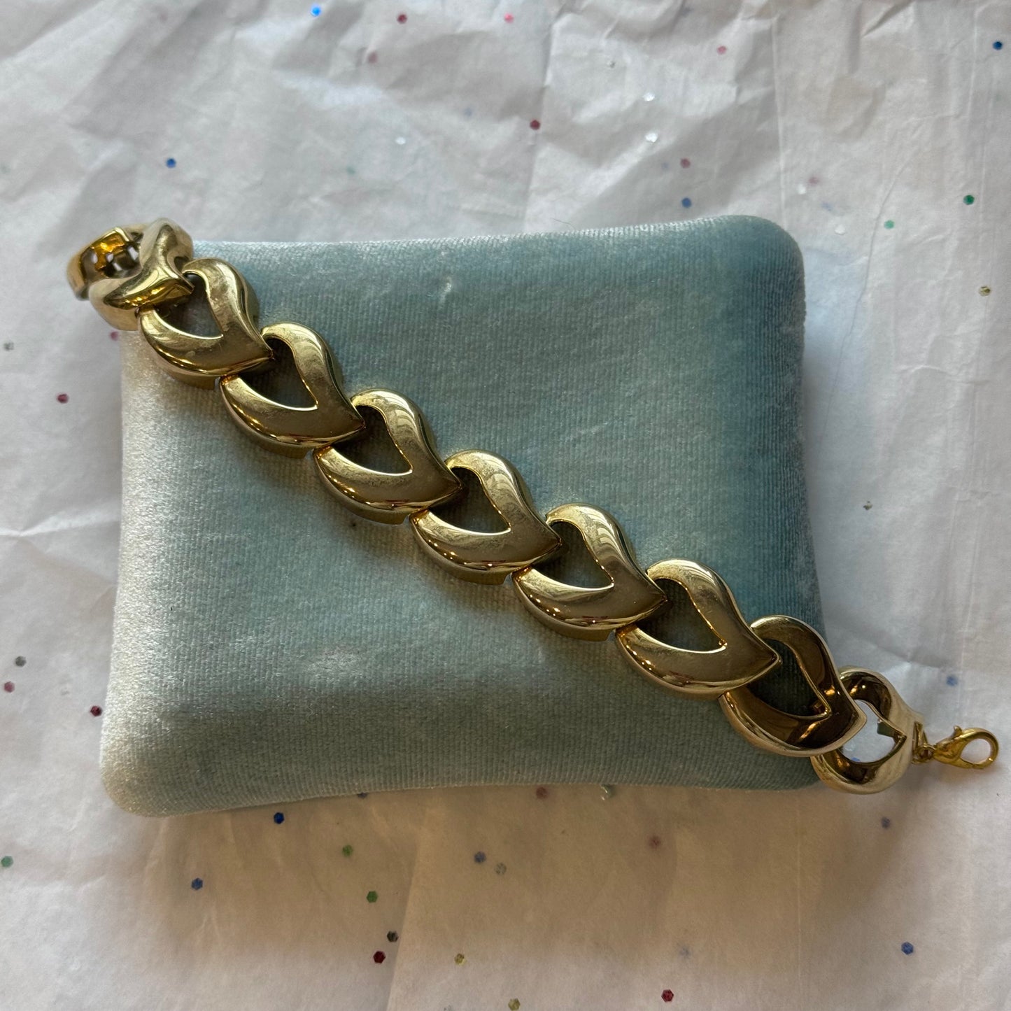 Vintage Gold Bracelet - Sourced in Paris