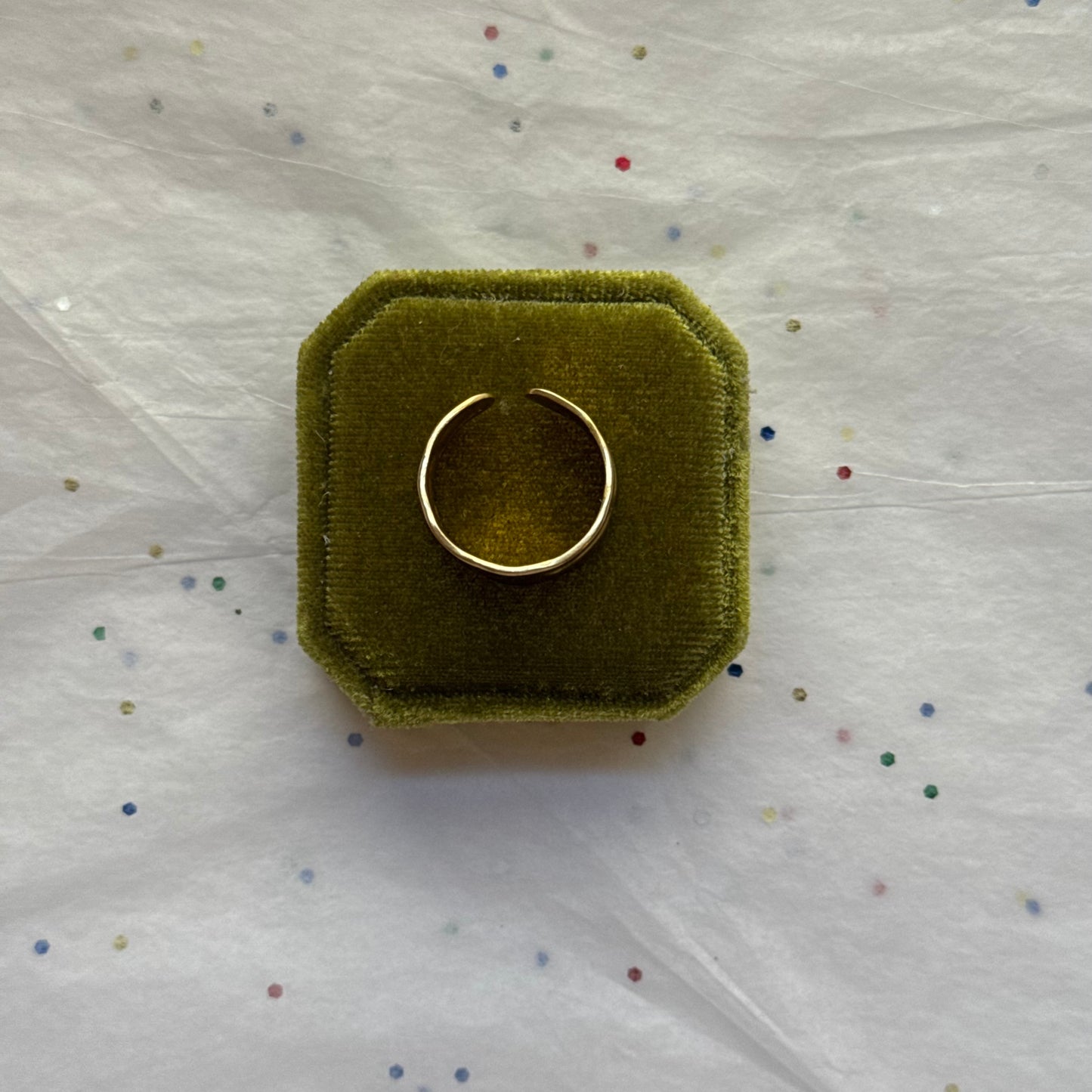 Gold Texture Ring