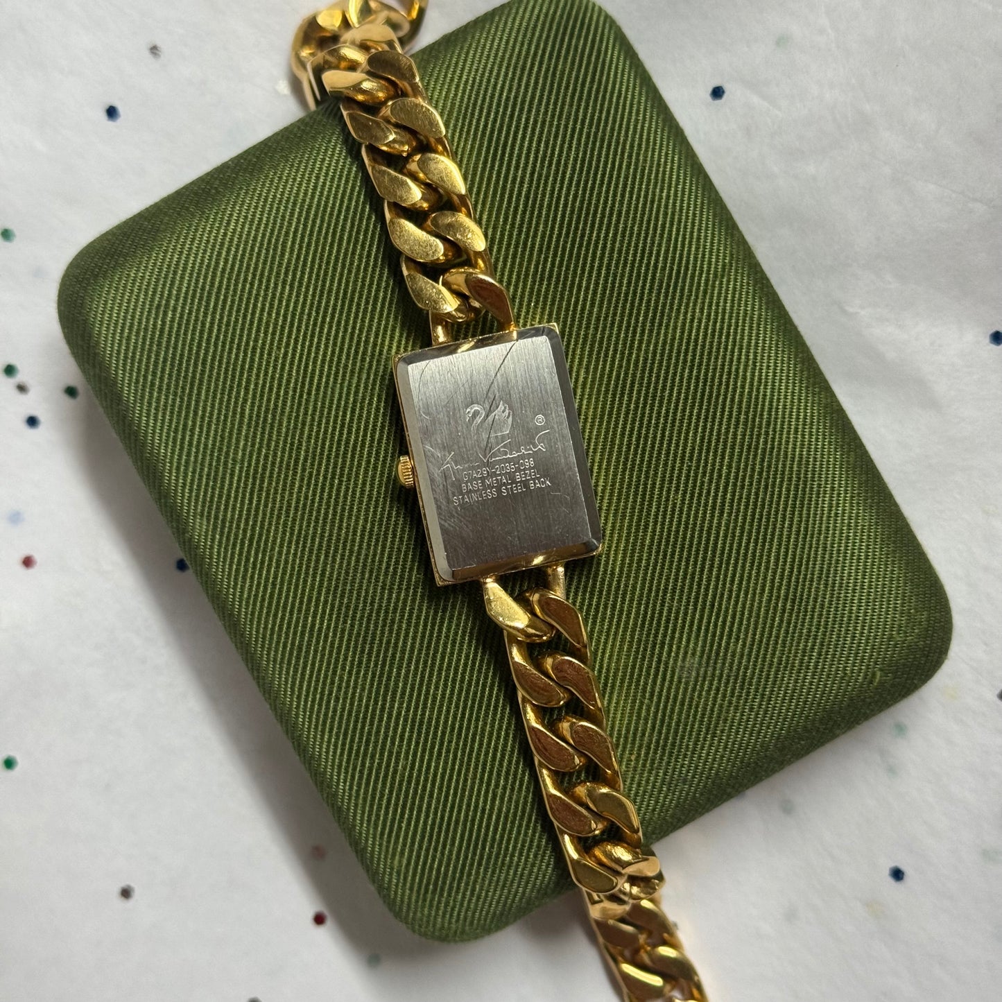 Vintage Gold Chain Watch
