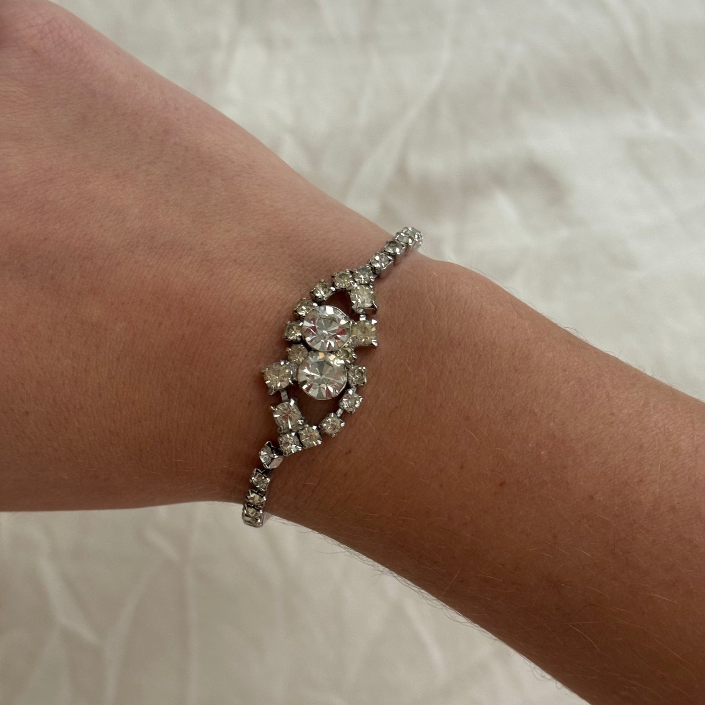 Vintage Rhinestone Bracelet