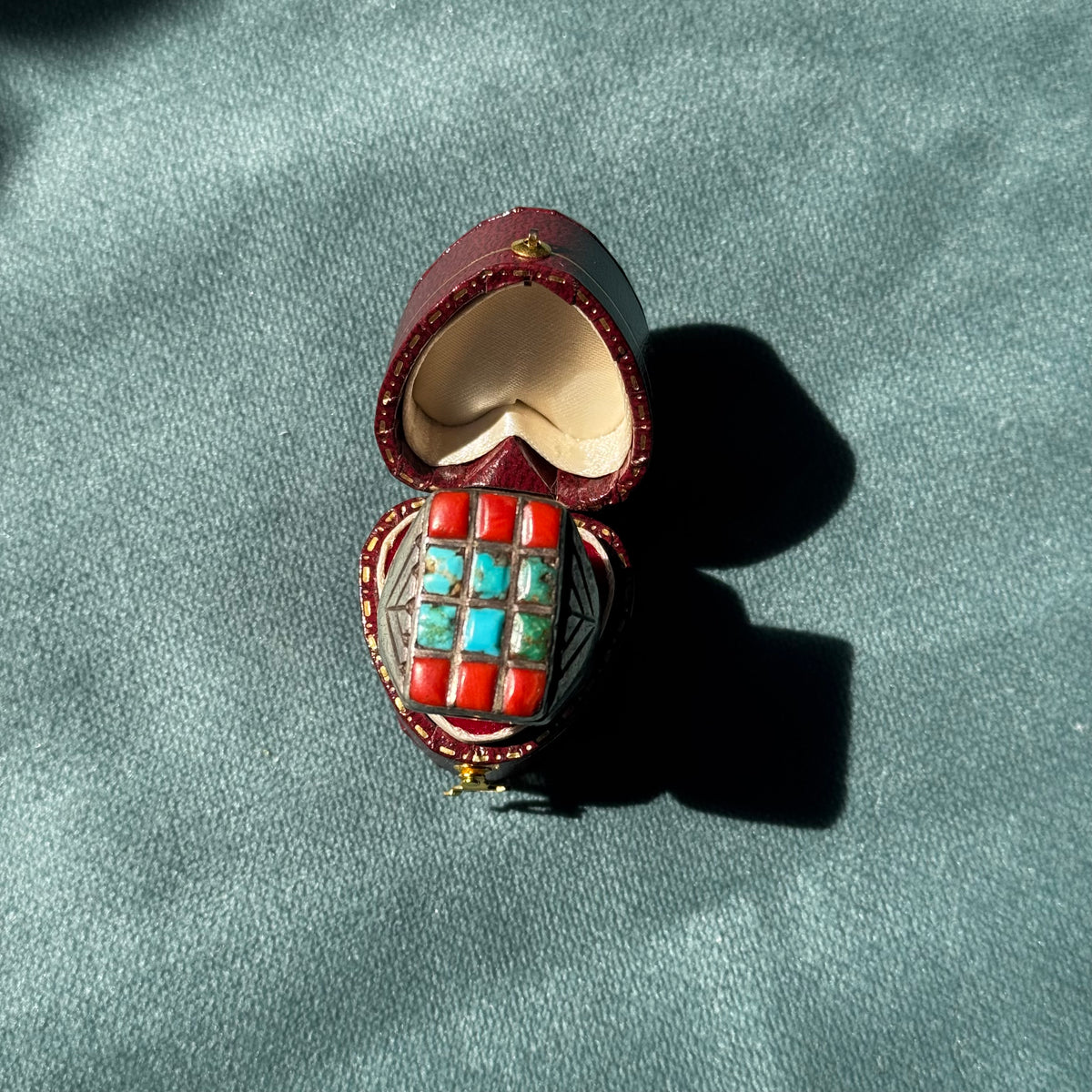 Vintage Turquoise Sterling Silver Ring