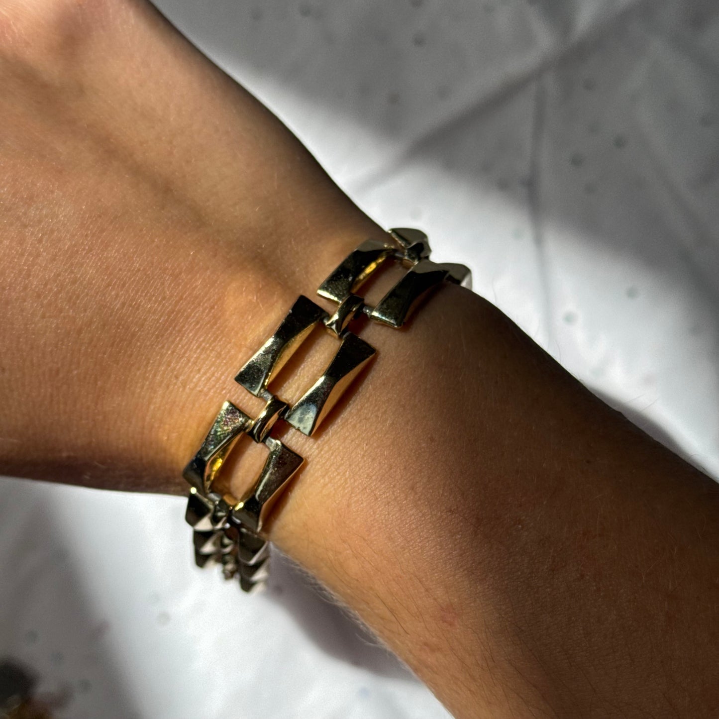 Vintage Gold Chain Bracelet