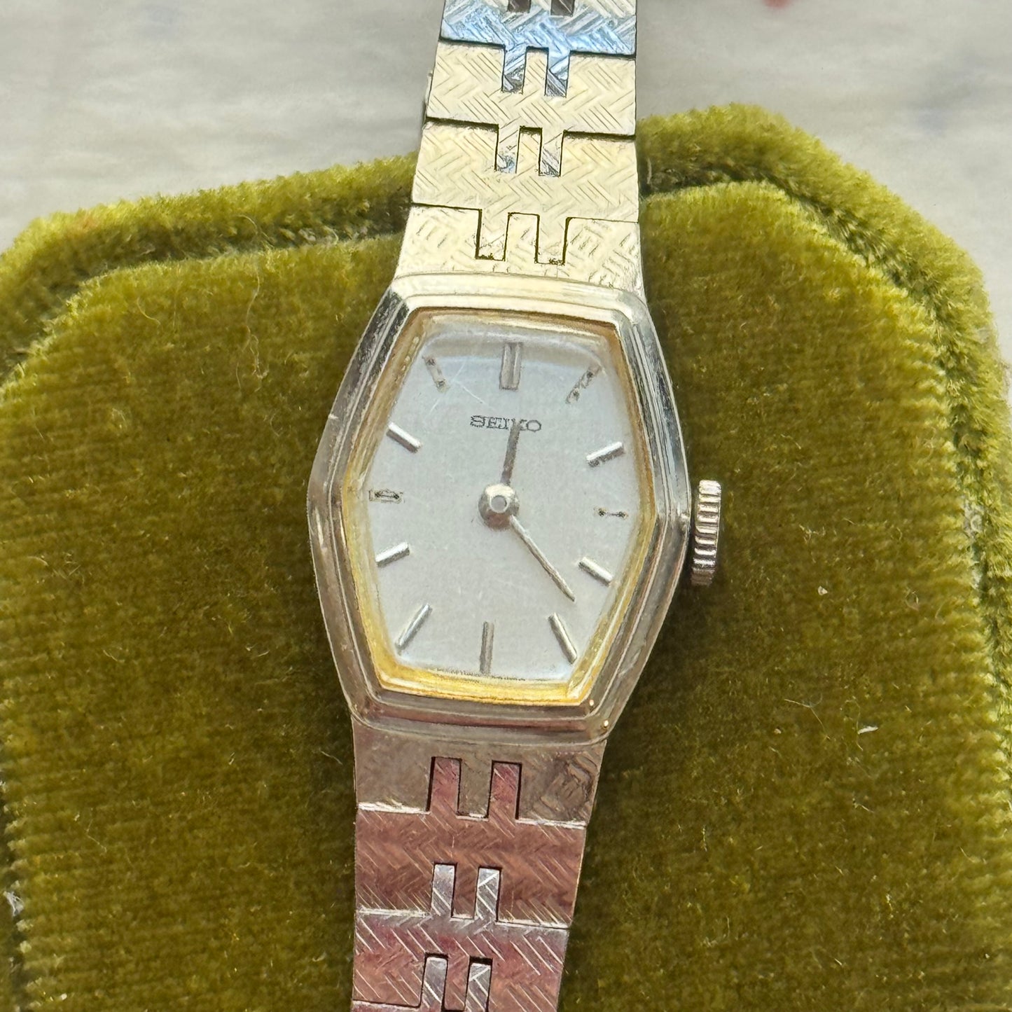 Vintage Silver Seiko Watch