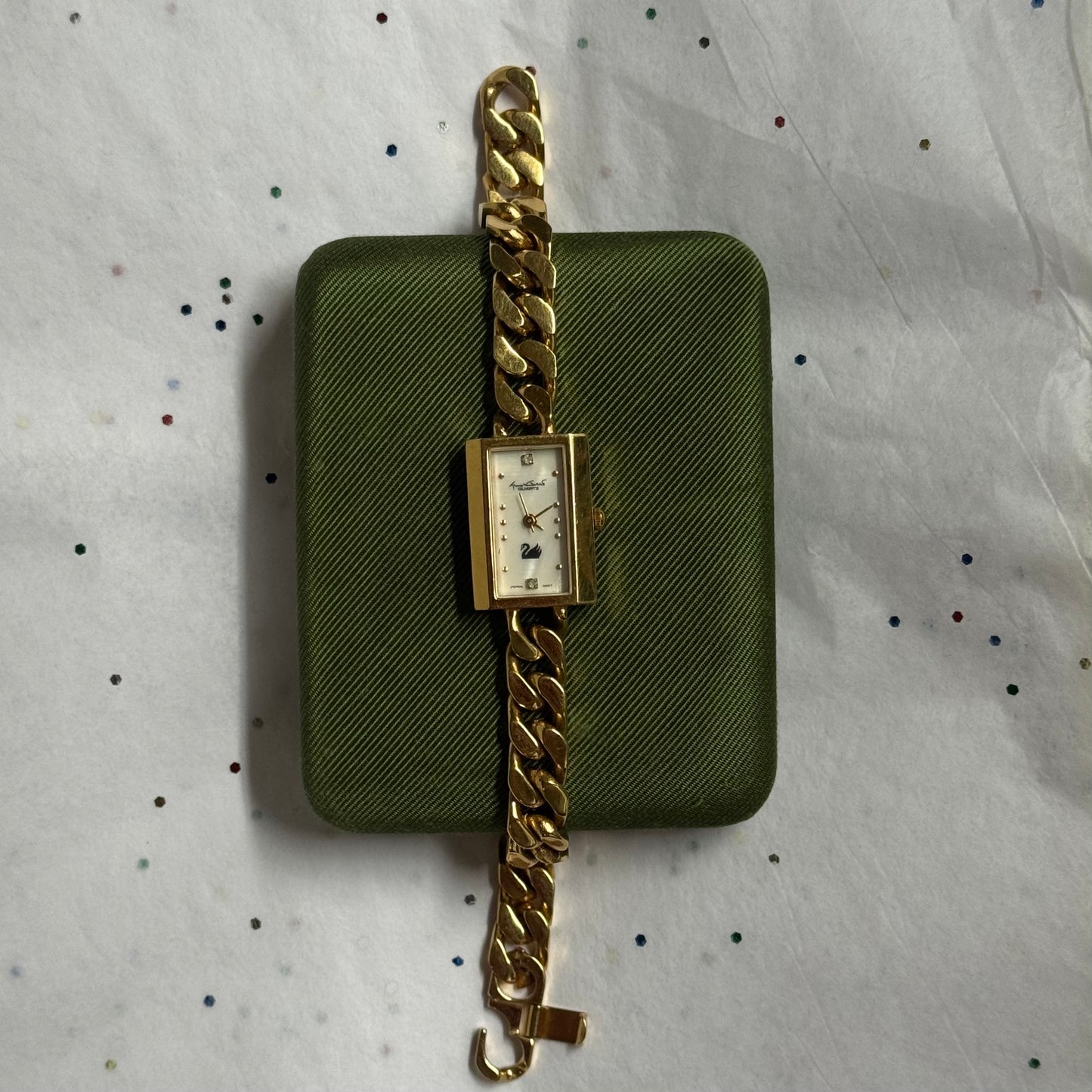 Vintage Gold Chain Watch