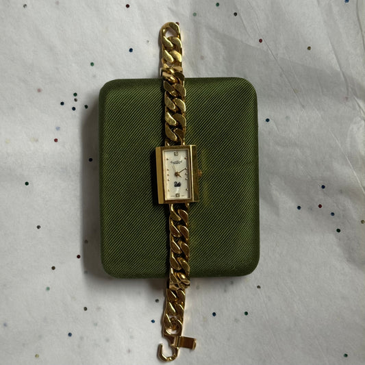 Vintage Gold Chain Watch