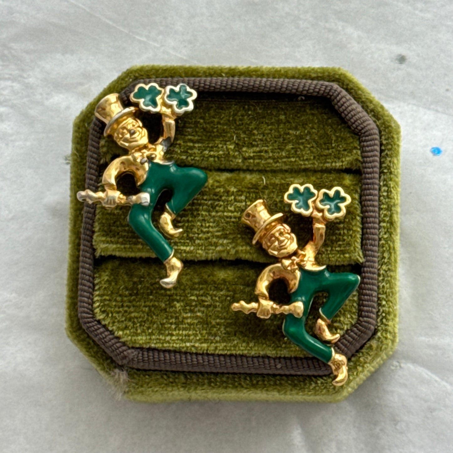 Vintage Avon Leprechaun Pins