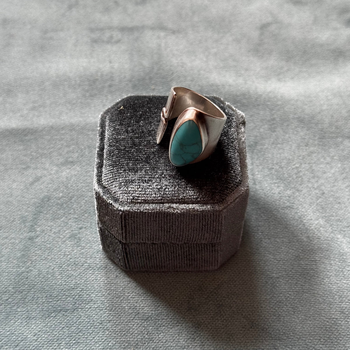 Vintage Turquoise Sterling Silver Ring