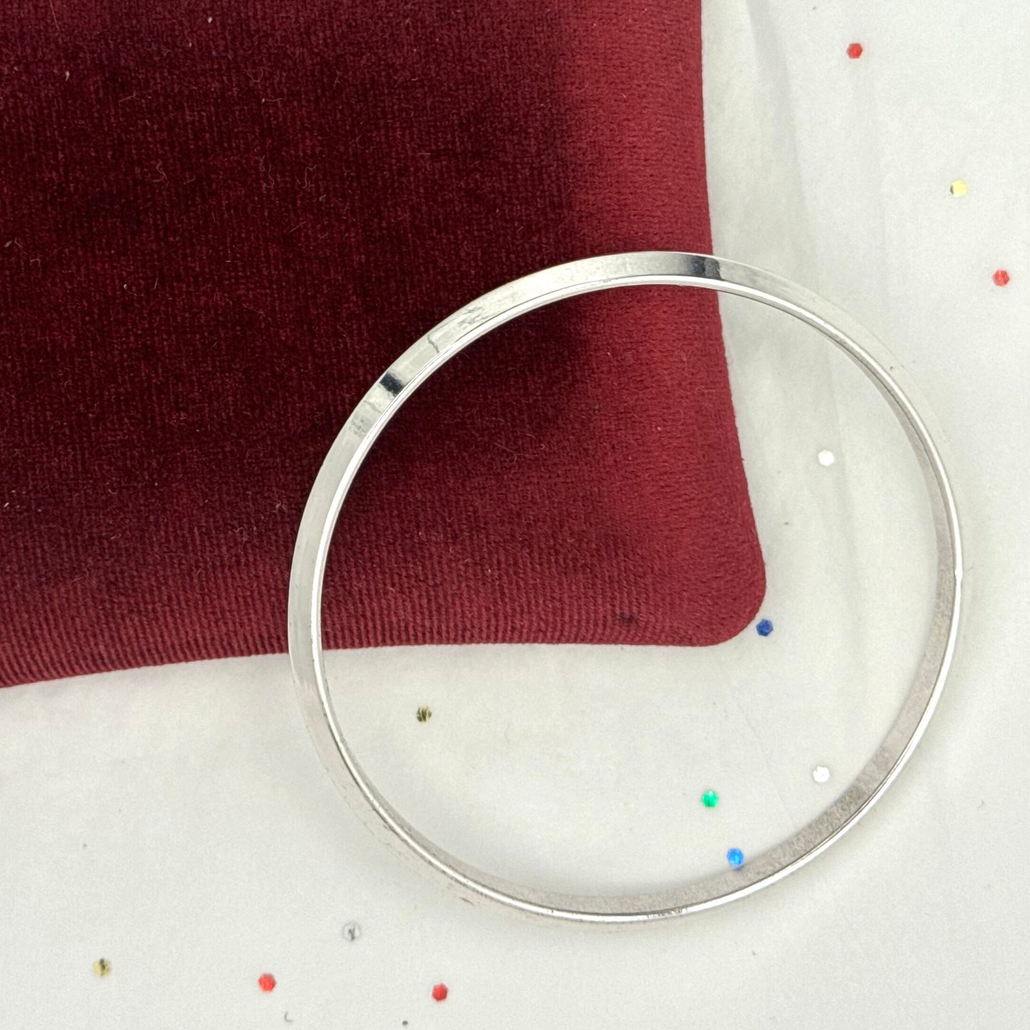 Vintage Silver Bangle Bracelet