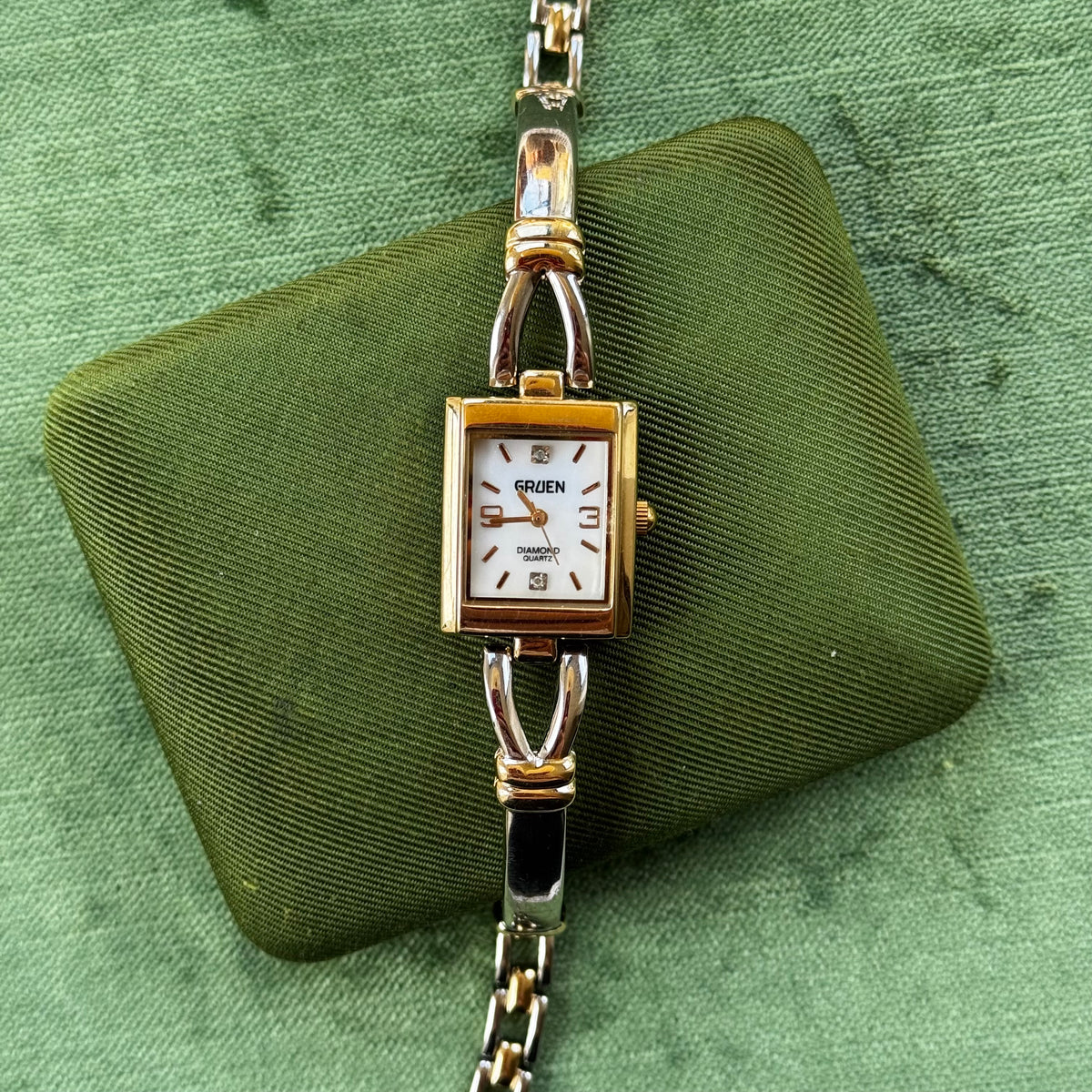 Vintage Two-Tone Gruen Watch