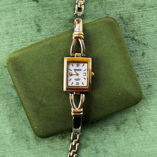 Vintage Two-Tone Gruen Watch
