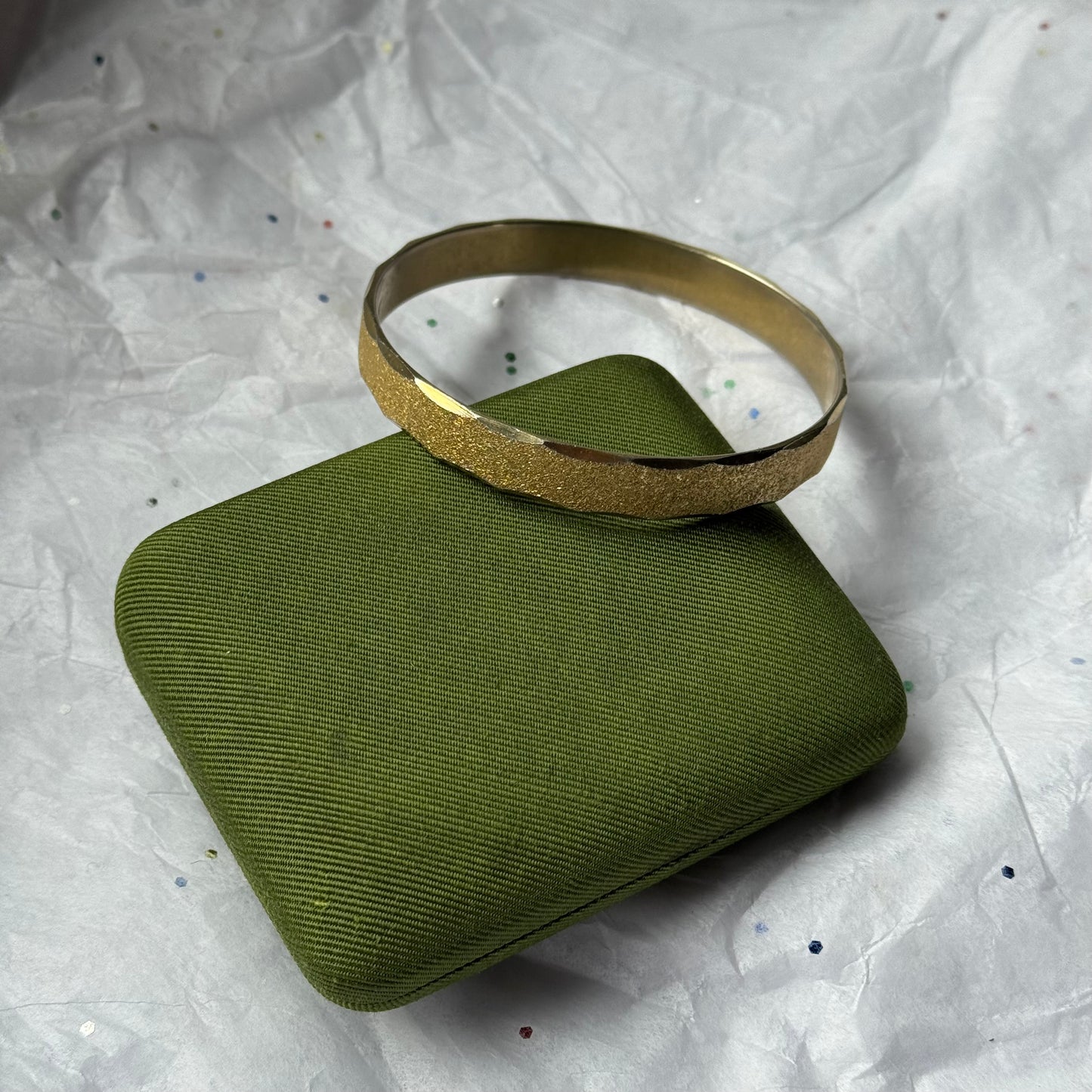 Vintage Gold Bangle Bracelet